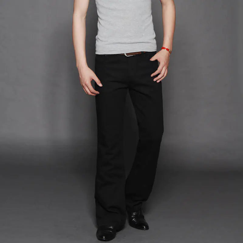 Men's Flared Loose Fit Jeans