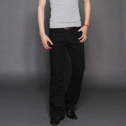 Men's Flared Loose Fit Jeans