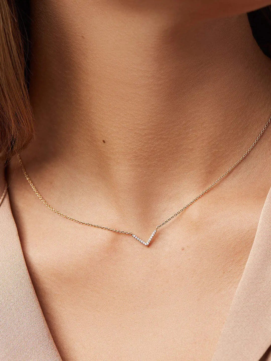 Modern Shiny Shape Necklace