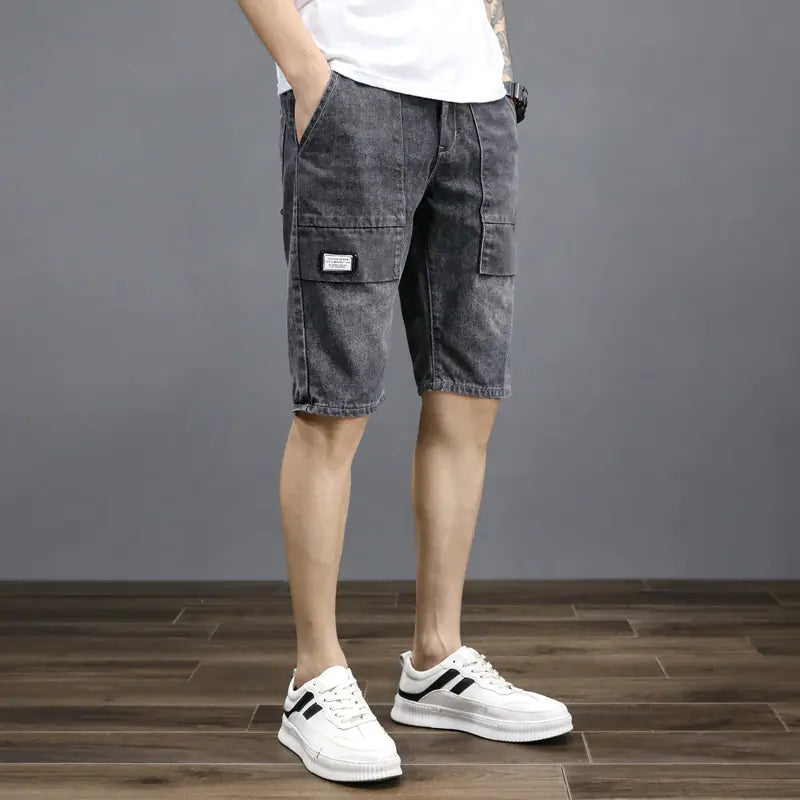 Men's Summer Thin Denim Shorts