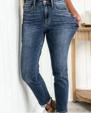 Women's Slim Fit Pull-up Jeans