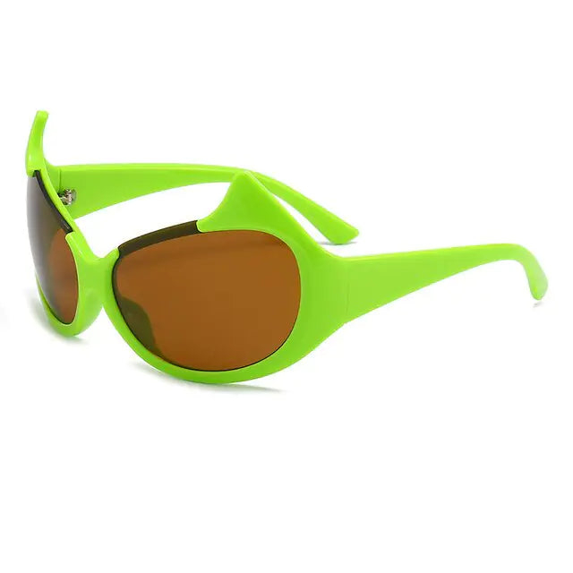 Half-Frame Cat Eye Sunglasses: Vintage Chic