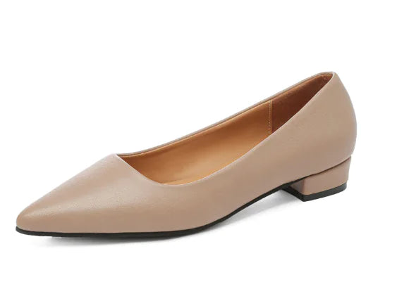 Fashionable Women's Square Heel Shoes (One Pair)