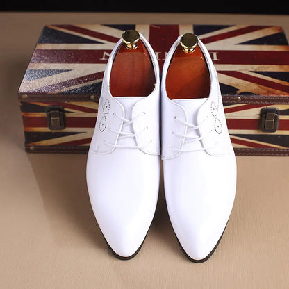 Men's Leather Business Casual Dress Shoes