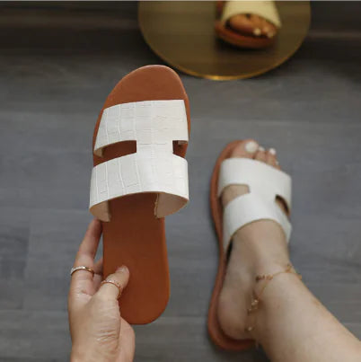 Women's Flat Jersey Slippers Shoes