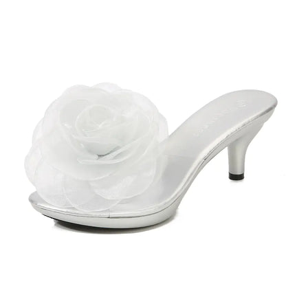 Transparent Stiletto High Heel Women's Shoes