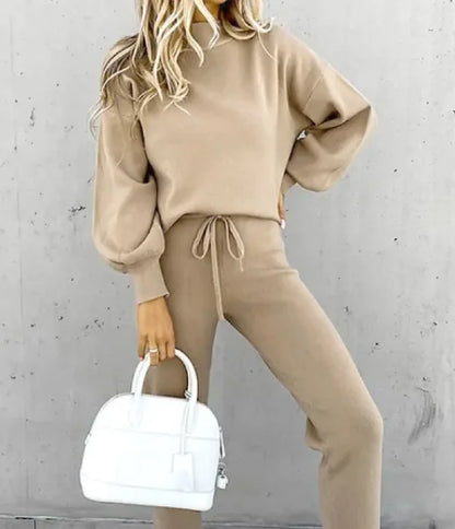 Solid Color Turtleneck Hoodie