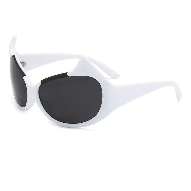 Half-Frame Cat Eye Sunglasses: Vintage Chic