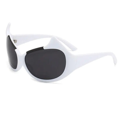 Half-Frame Cat Eye Sunglasses: Vintage Chic