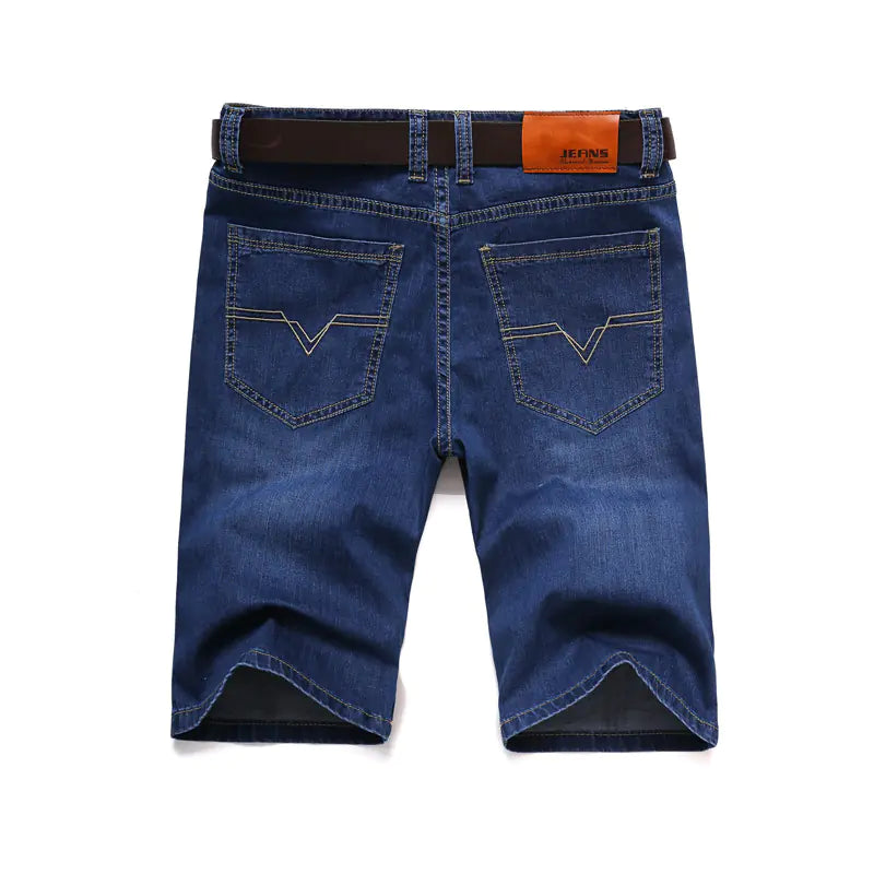 Ultra-thin Loose Straight Denim Shorts for Summer