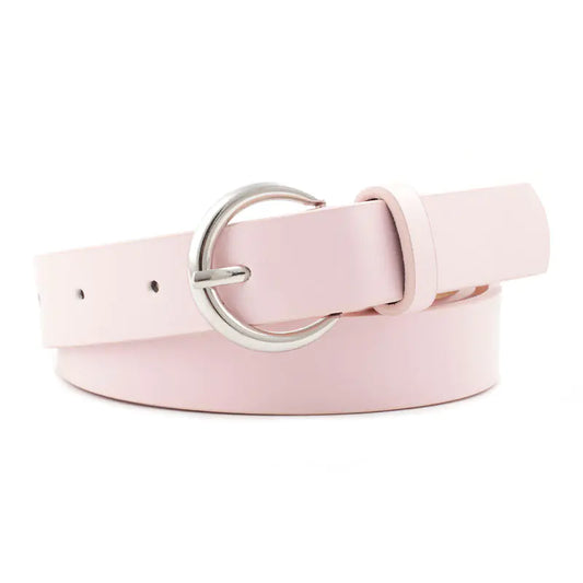 Women's Versatile PU Skinny Belt for Dresses and Sweaters