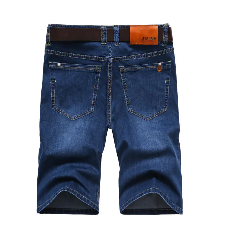 Ultra-thin Loose Straight Denim Shorts for Summer