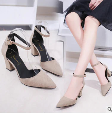 Women's Spring/Summer Pointed Toe High Heel Sandals