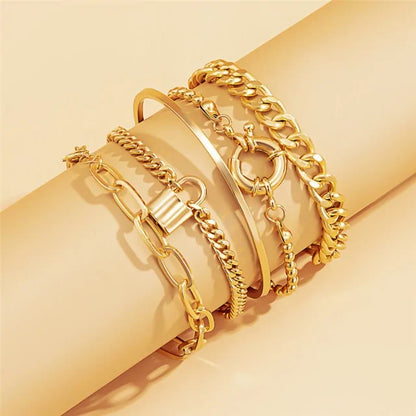 5 Pieces Bohemian Bracelets Set for Women