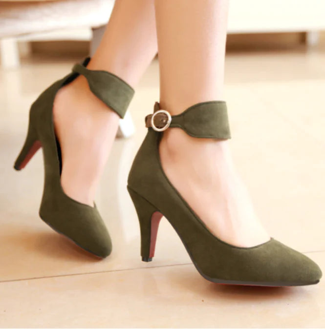 Women's Pointed Toe High Heels with Thin Stiletto