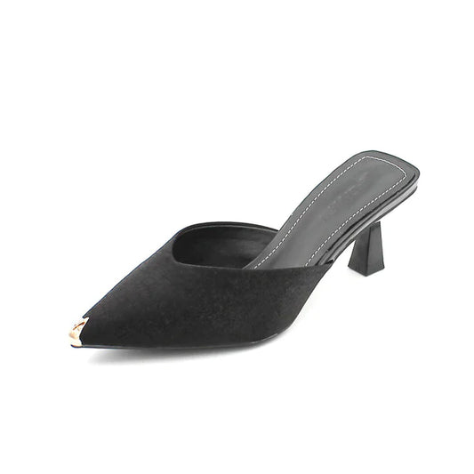 Women's Fashion Pointed Toe High Heels and Mules