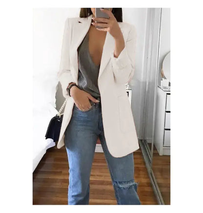 Slim Fit Comfortable Women's Work Suit Jacket