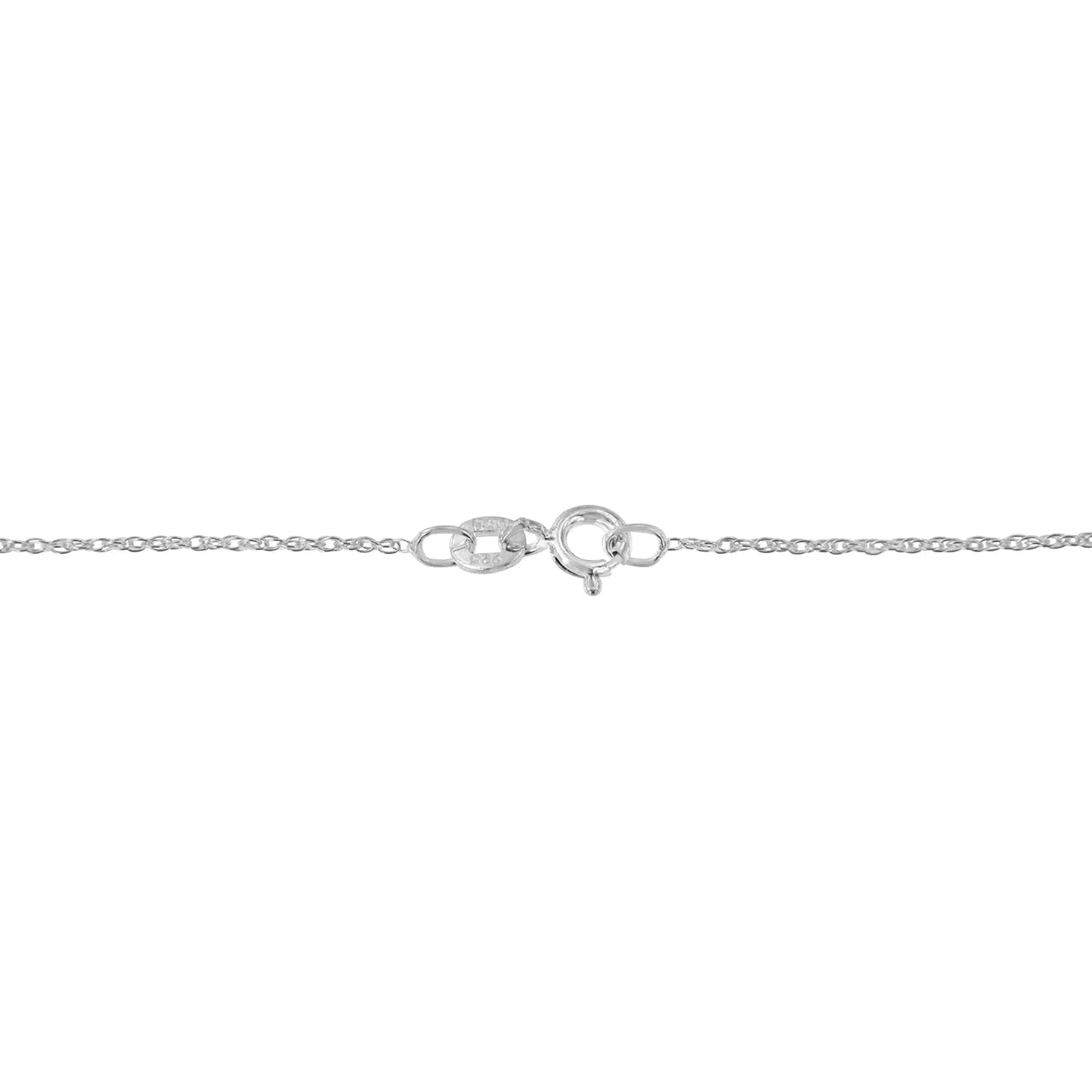 10K Gold 1/10 Carat Round Brilliant-Cut Diamond Modern Bezel-Set Solitaire 16"-18" Pendant Necklace
