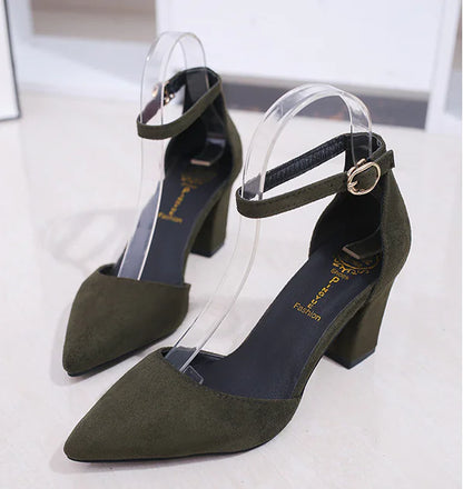 Women's Spring/Summer Pointed Toe High Heel Sandals