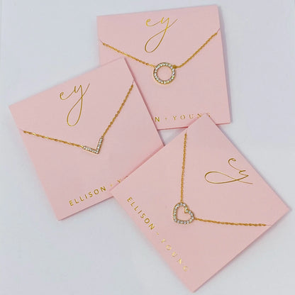 Modern Shiny Shape Necklace