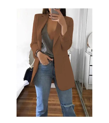 Slim Fit Comfortable Women's Work Suit Jacket