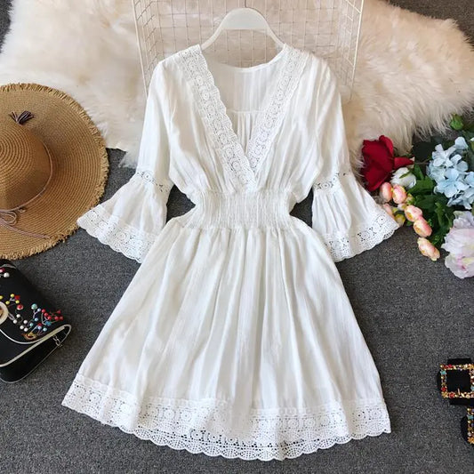 Korean Women's Beach Holiday Dress