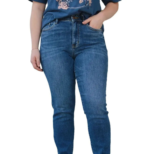 Women's Slim Fit Pull-up Jeans