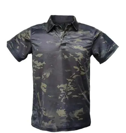 Men's Quick Dry Embroidered Tactical Polo Shirts