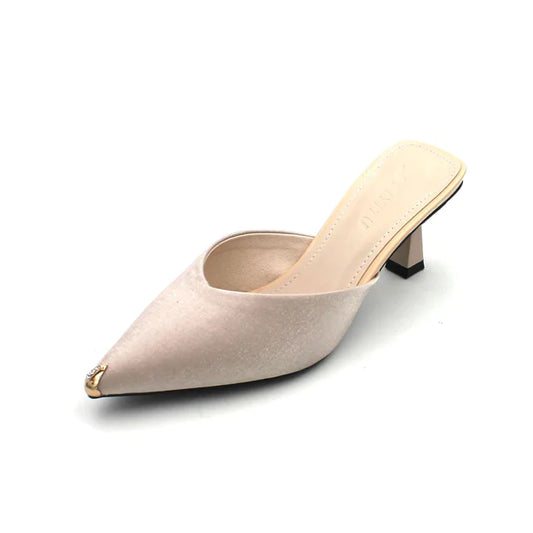 Women's Fashion Pointed Toe High Heels and Mules